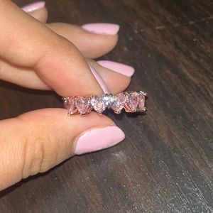 Pink heart ring from novarose